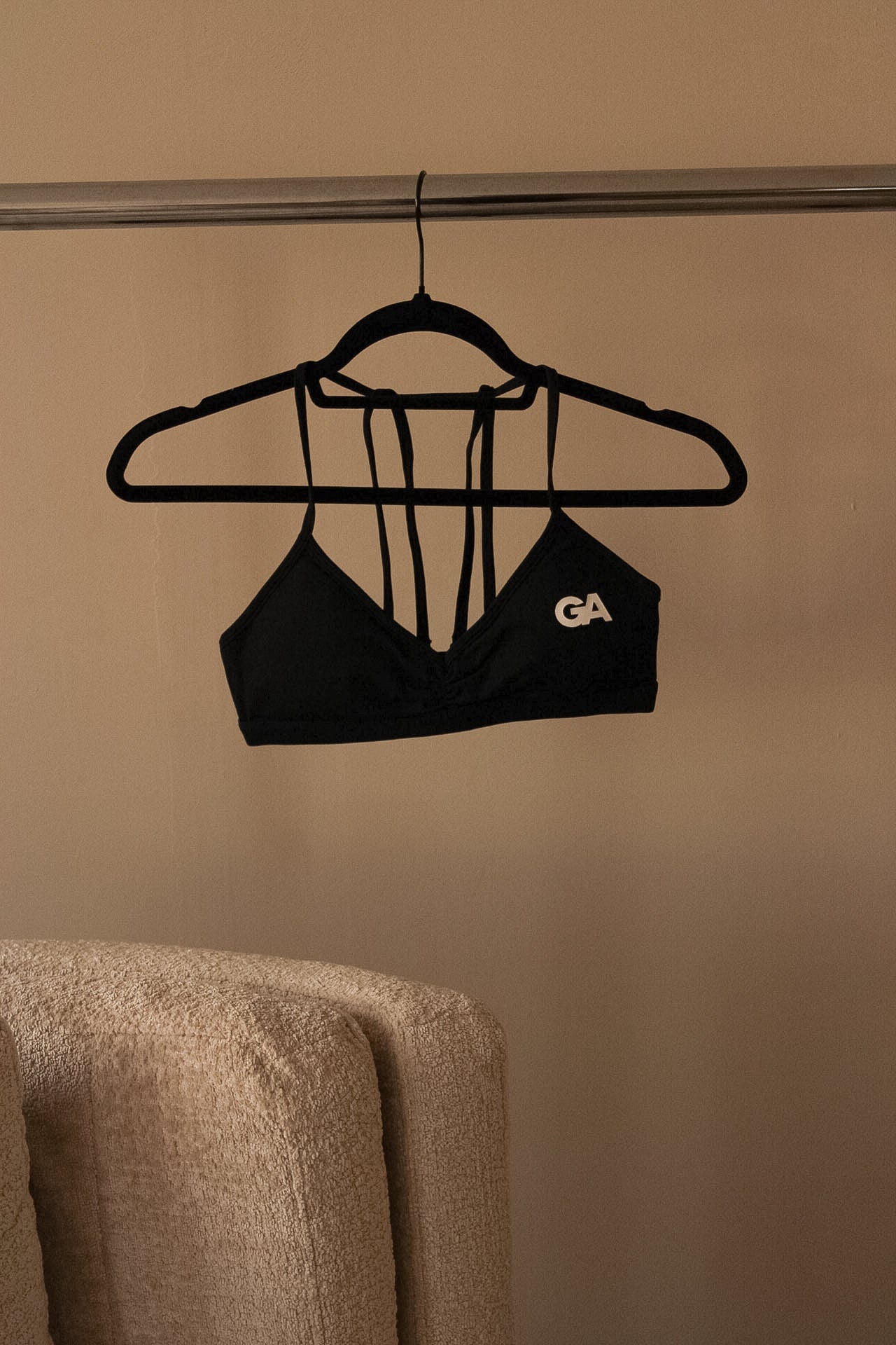 Minimal Sports Bra Black