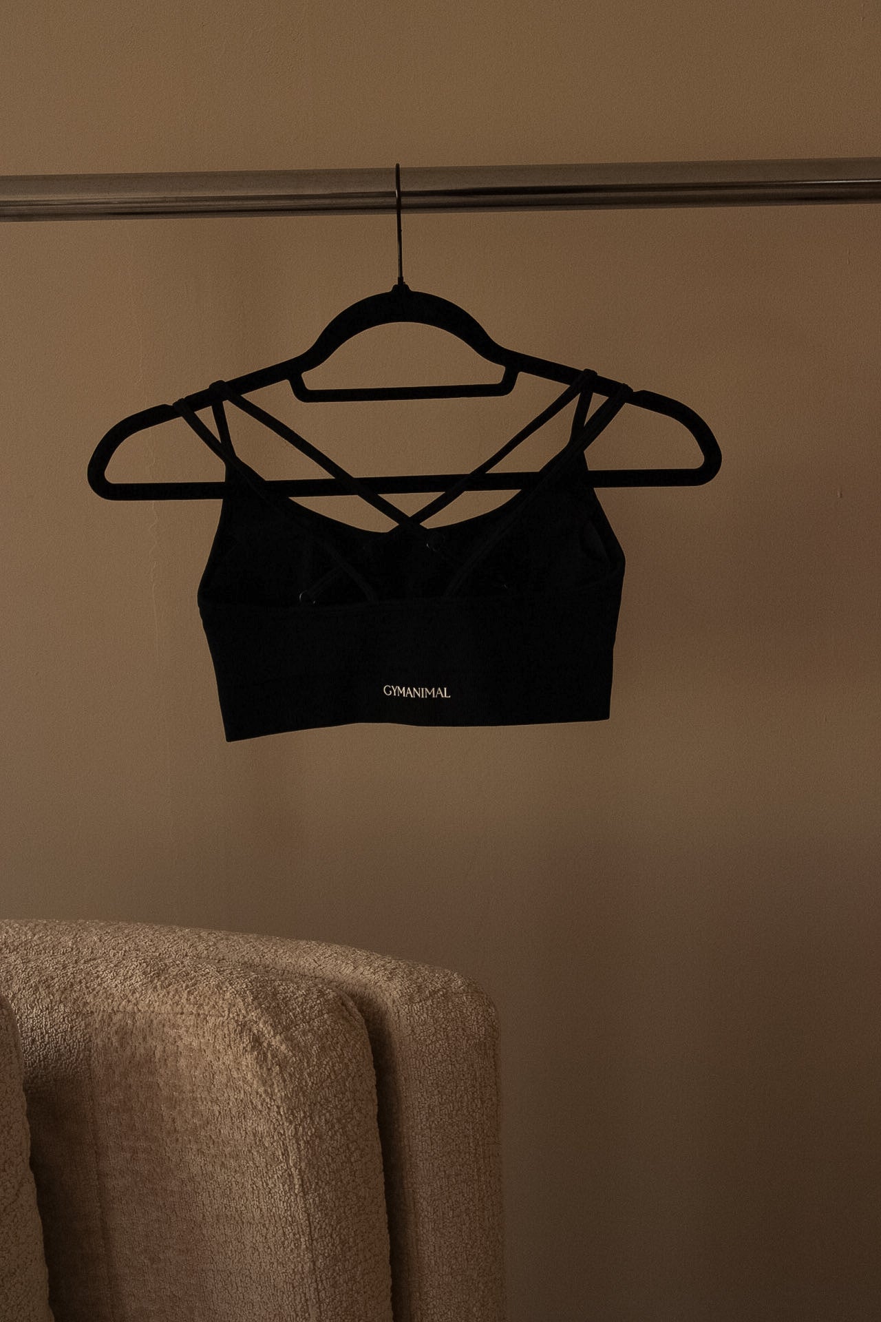 ENERGY Cross Back Bralet Black