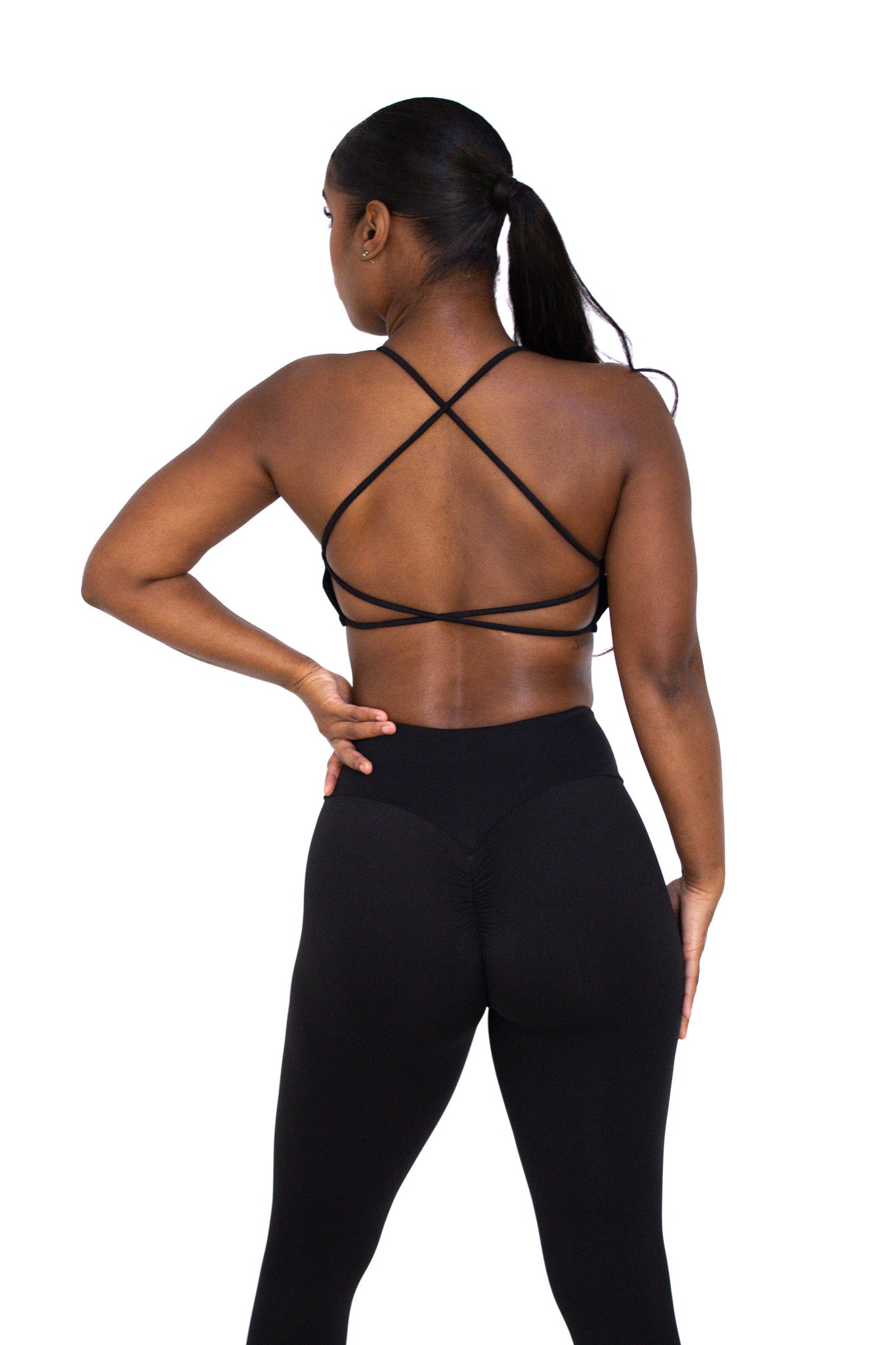 POWER Scrunch Legging Black