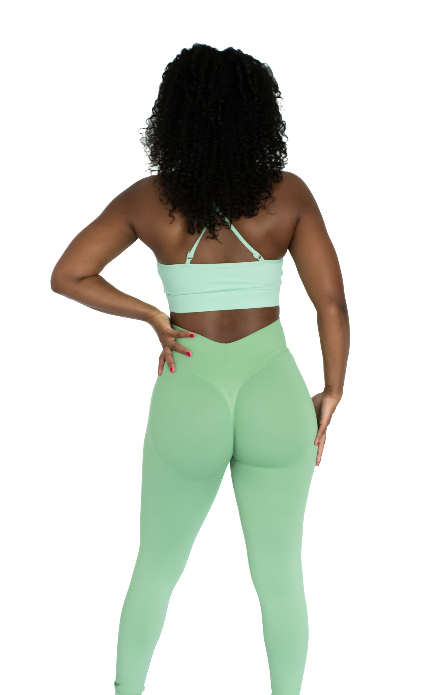 Three Way Bralet Lime Green