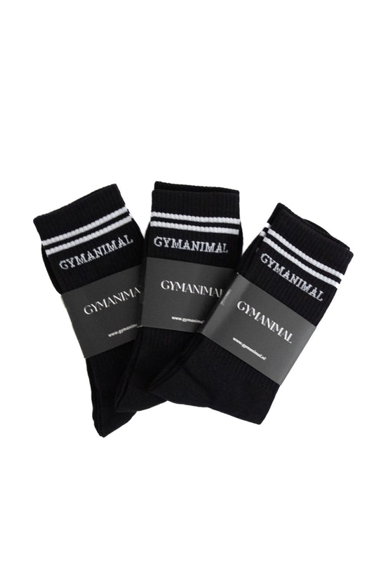 GA - 3 Pair Socks Black