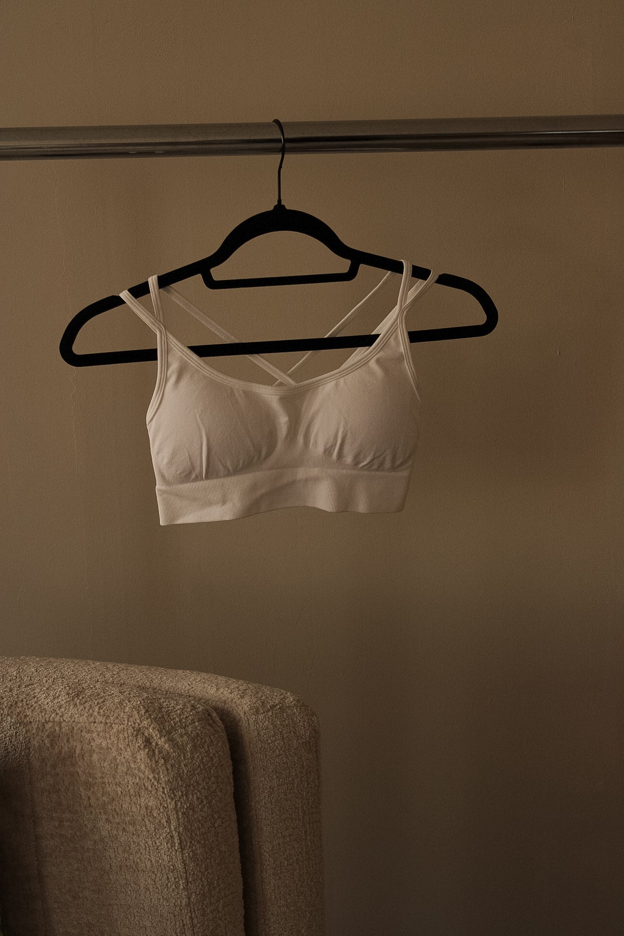 ENERGY Cross Back Bralet White