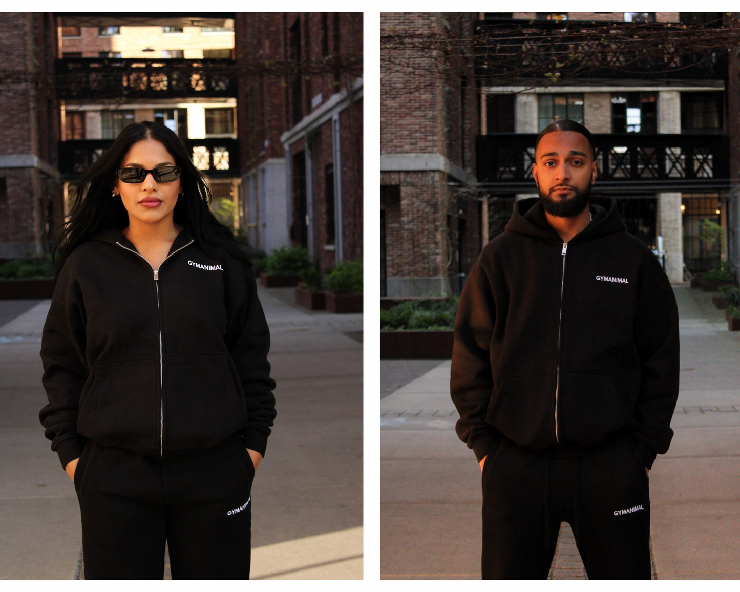 Oversized Zip Hoodie