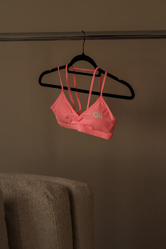 Minimal Sports Bra Pink