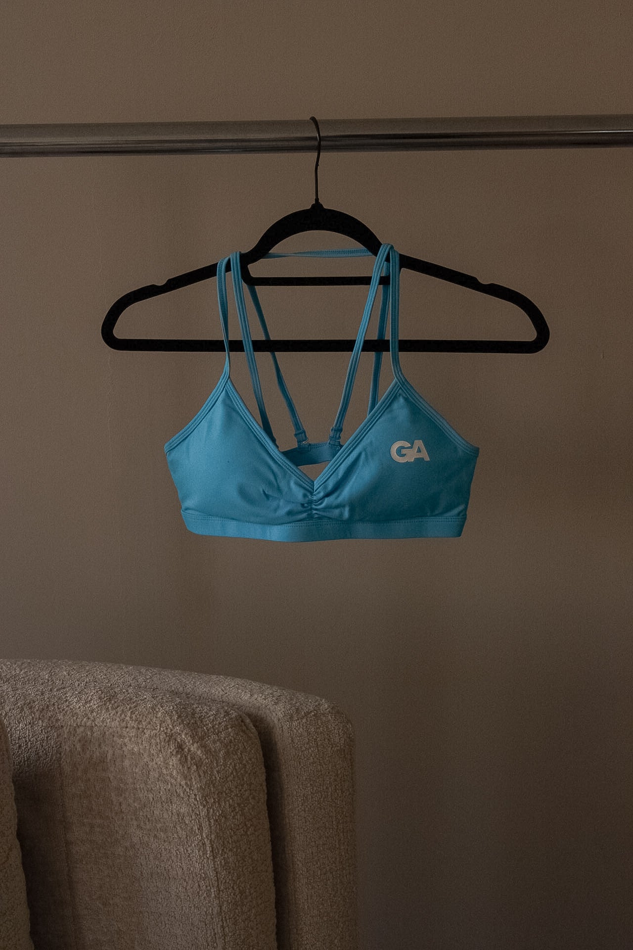 Minimal Sports Bra Baby Blue
