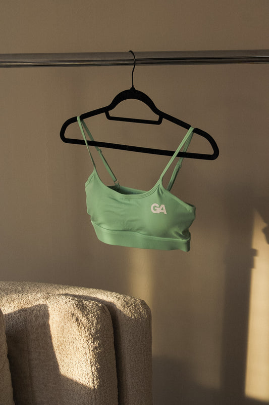 Three Way Bralet Lime Green