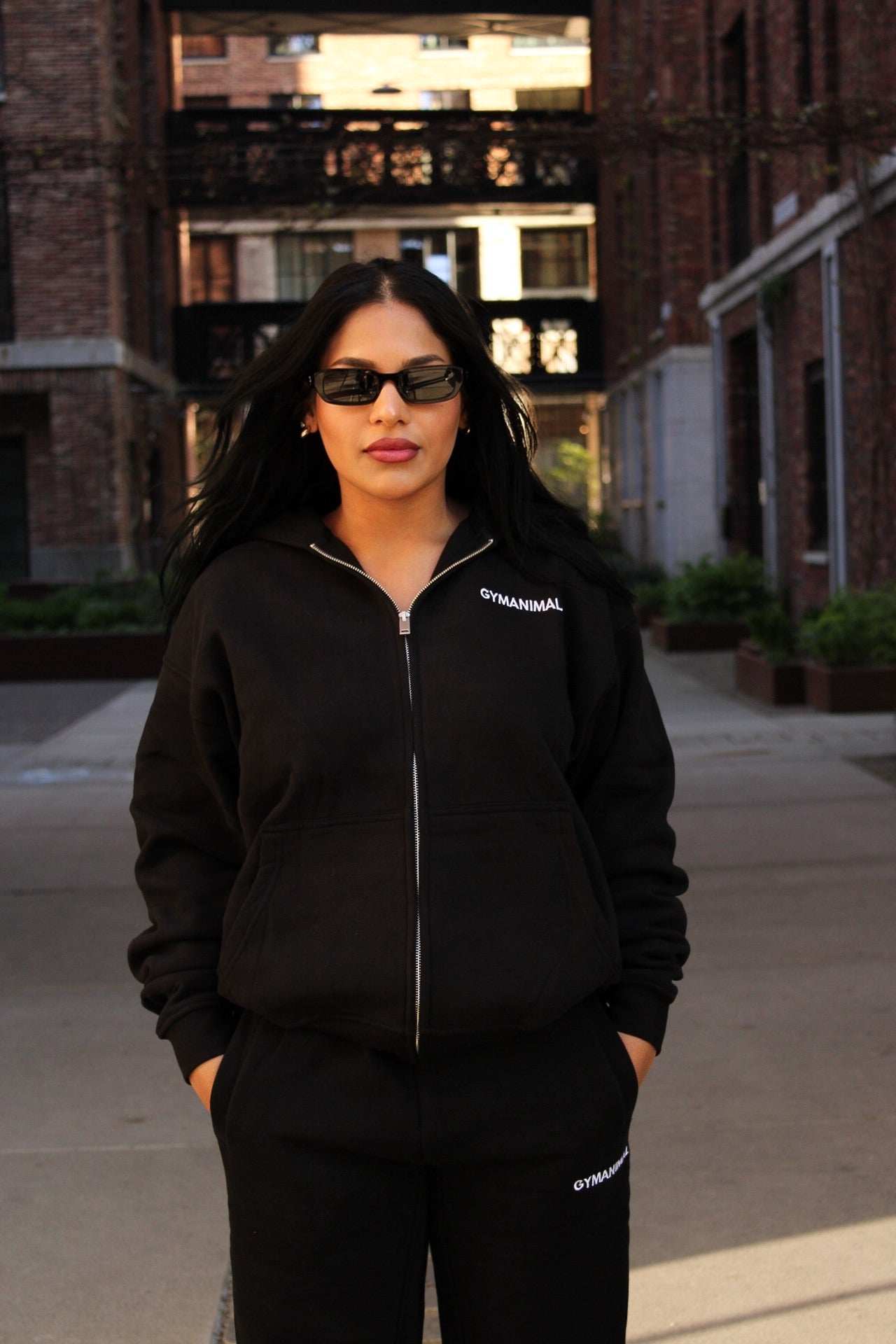 Oversized Zip Hoodie