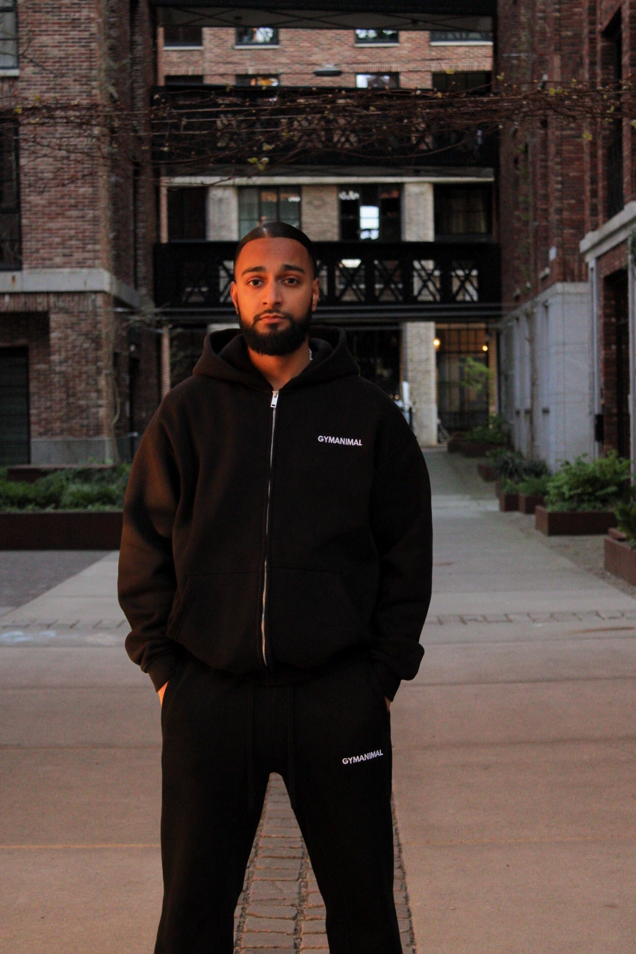 Oversized Zip Hoodie