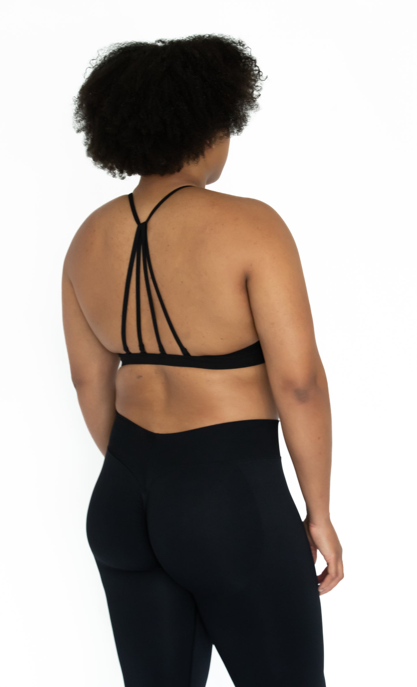 Minimal Sports Bra Black