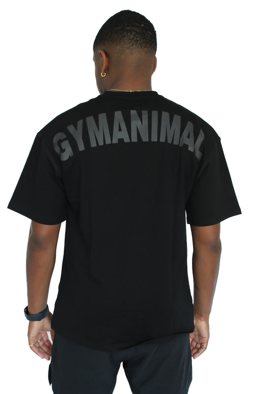 X-Treme GYMANIMAL T-shirt Zwart